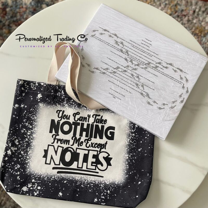 Canvas and tote bag